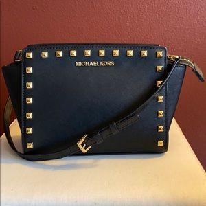 SOLD! Michael Kors Saffiano Leather Handbag